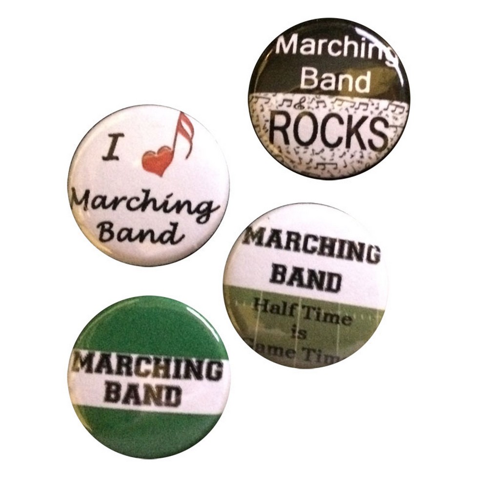 Flair Buttons Marching Band Scrappin Sports Stuff